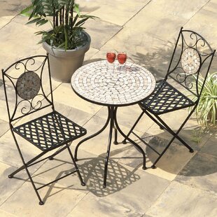 black iron bistro set