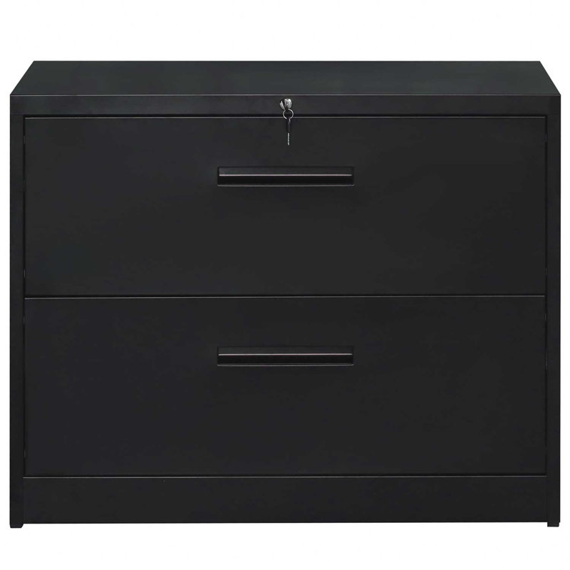 Inbox Zero Lateral File Cabinet Lockable Heavy Duty Metal ...
