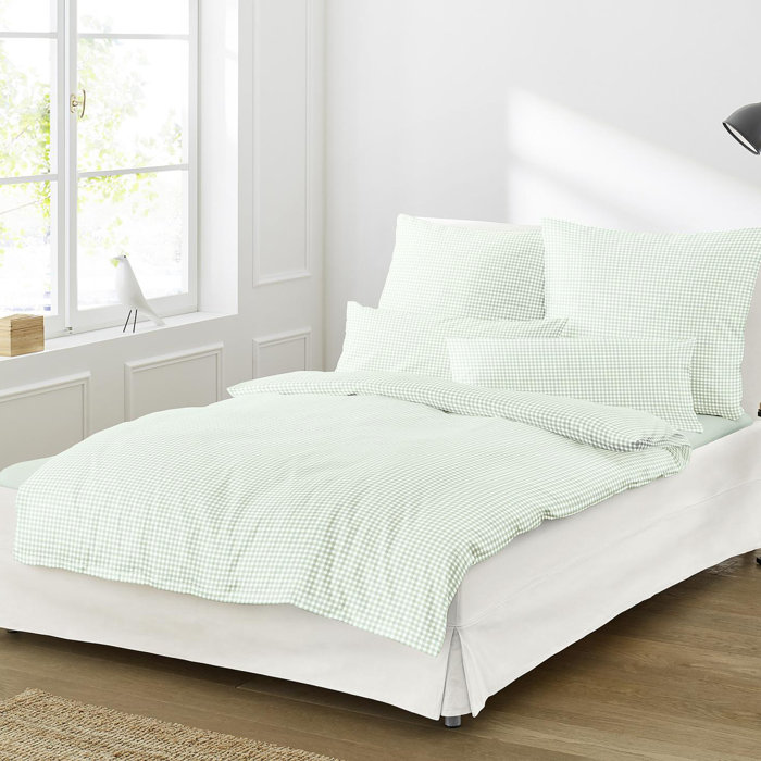 Mako-Satin-Bettwäsche TWIST - Irisette