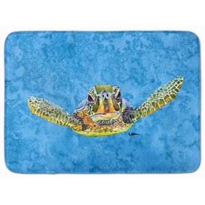 Turtle Machine Foam Bath Rug