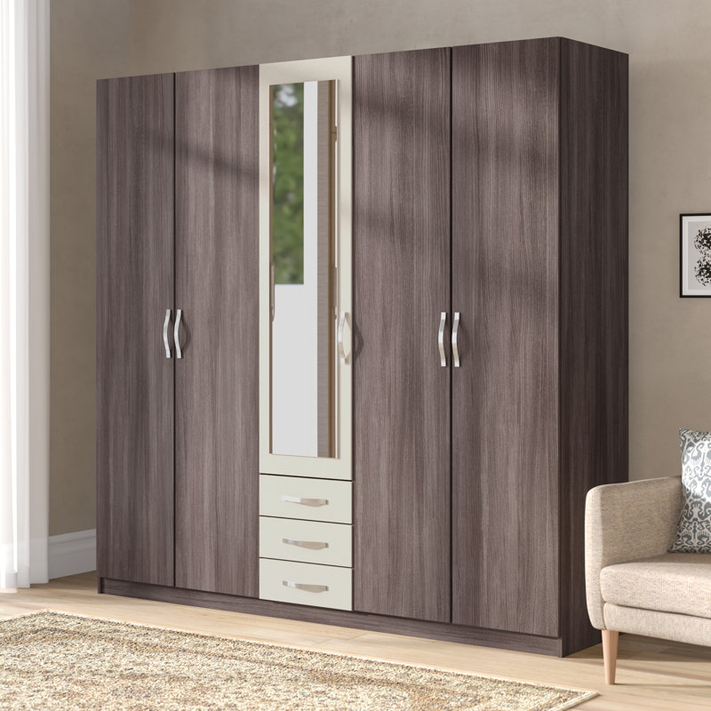 Mercury Row Drehturenschrank Covey 208 7 Cm H X 211 7 Cm B X 56 5