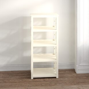 Albro 4 Shelf Wooden Standard Bookcase By Ophelia & Co.