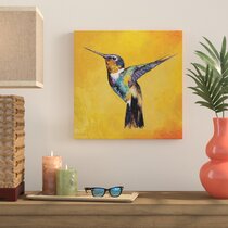 Art for the Home Hummingbirds Printed Canvas 