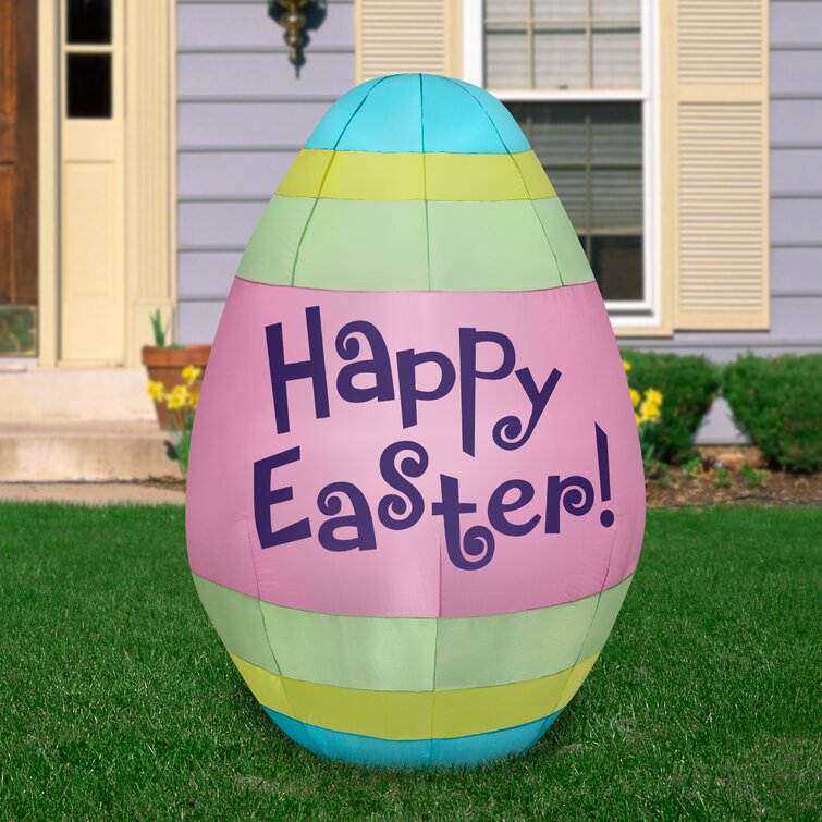 Gemmy Industries Airblown Easter Egg Spring Inflatable | Wayfair.ca