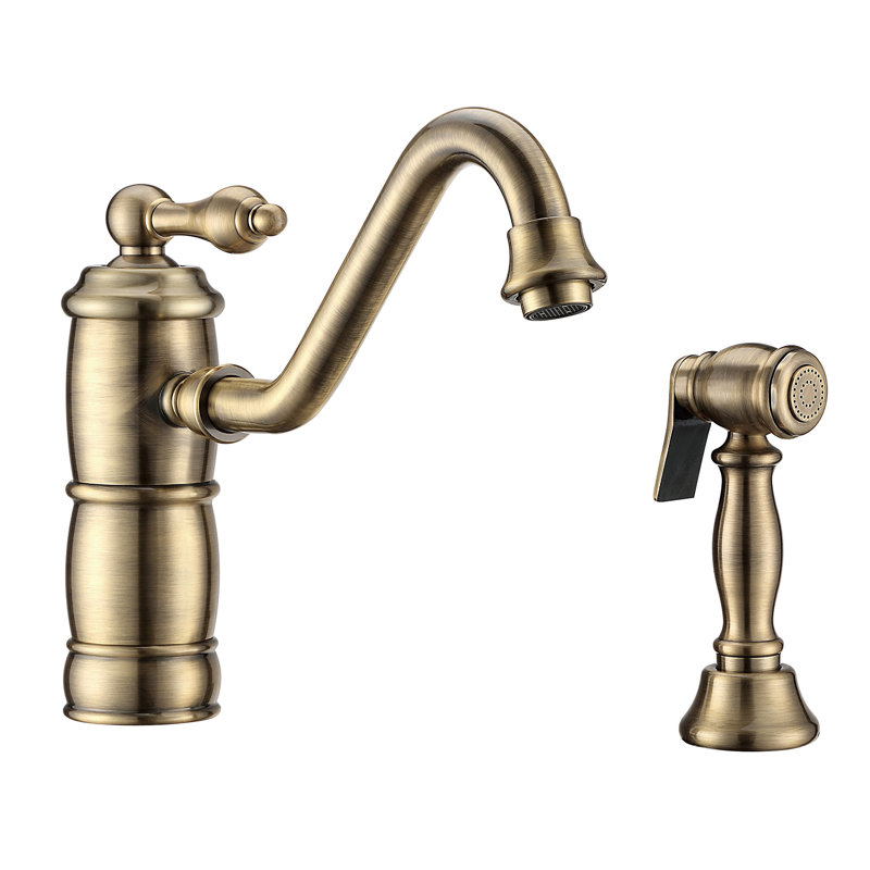Whitehaus Collection Vintage Iii Plus Single Handle Kitchen Faucet Reviews Wayfair
