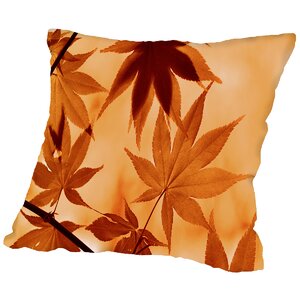 Autumn Leaf Throw Pillow