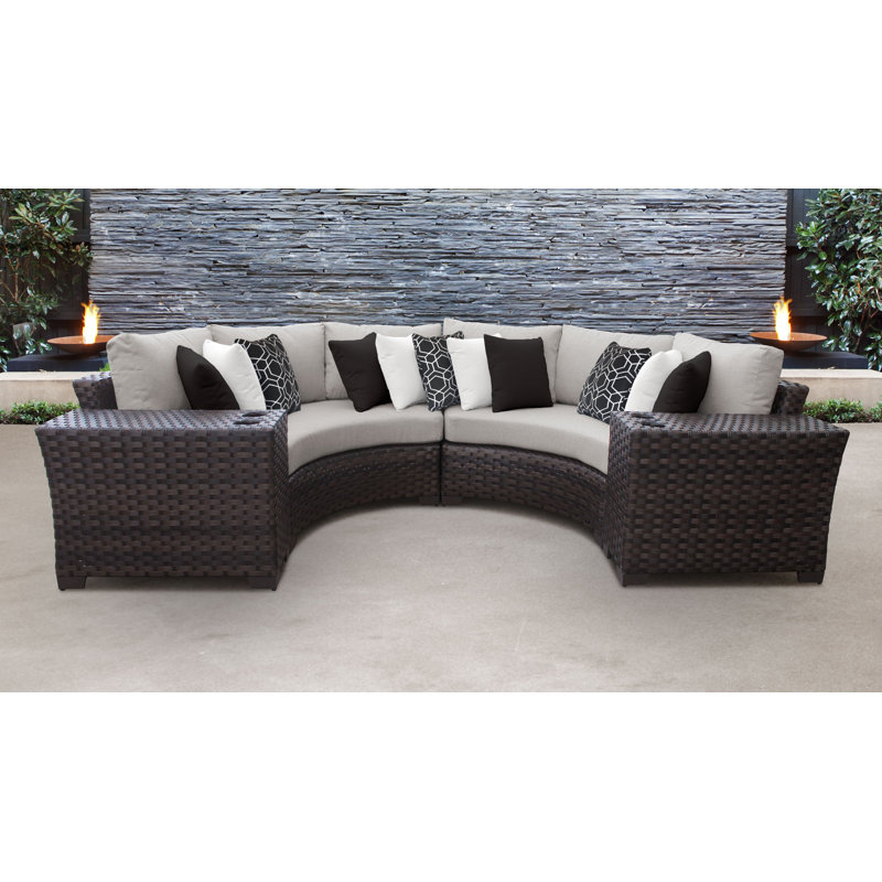 kathy ireland Homes & Gardens by TK Classics River Brook 4 ... kathy ireland Homes & Gardens by TK Classics River Brook 4 ... on Outdoor 4 Piece Sectional id=82511