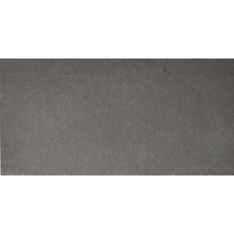 The Bella Collection Pewter 6 X 12 Slate Field Tile In Gray Slate Field Tile In Gray