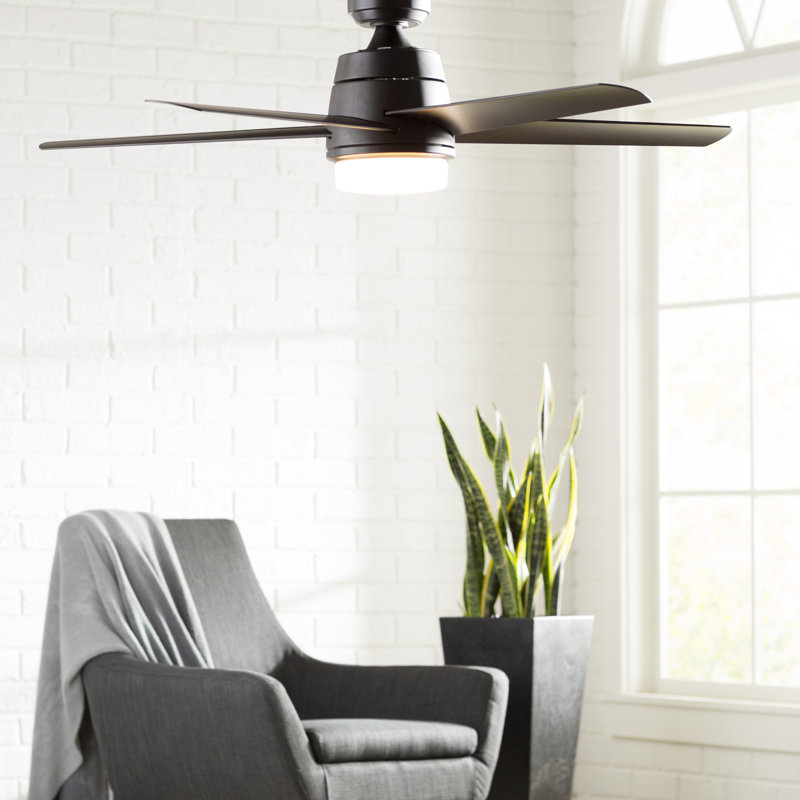 Ivy Bronx 52 Orr 5 Blade Ceiling Fan With Light Kit Reviews Wayfair 52 Orr 5 Blade Ceiling Fan With Light Kit