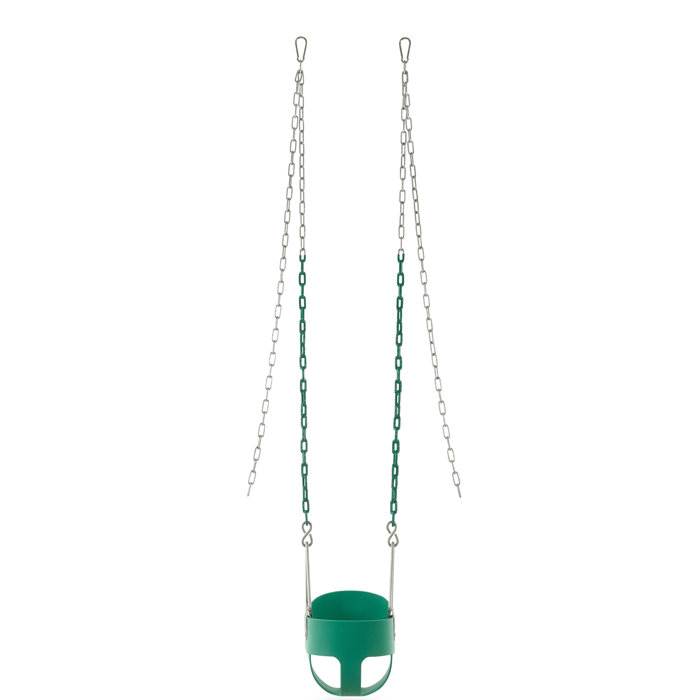Full Bucket Toddler And Baby Swing With Chains And Hooks