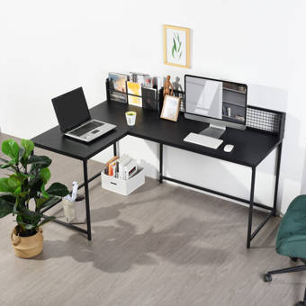 Orren Ellis Kumsal Reversible L Shape Gaming Desk Reviews Wayfair