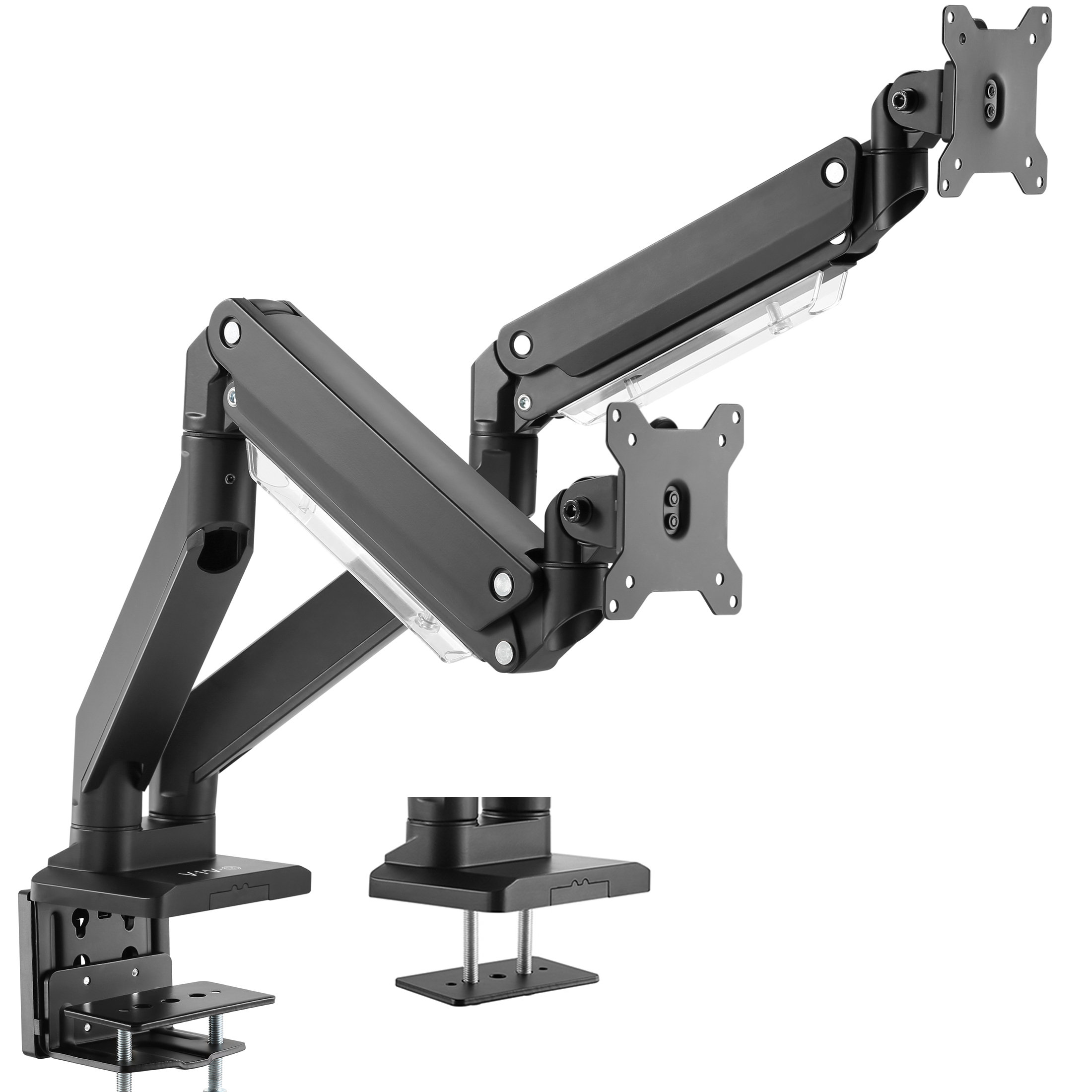 VIvo Pneumatic Arm Dual Monitor Desk Mount Wayfair