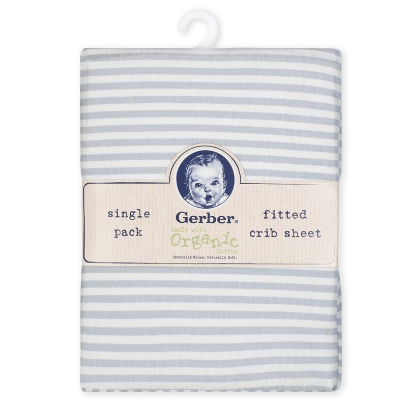 organic fitted cot sheet