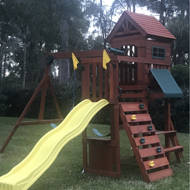 jamboree fort play swing set