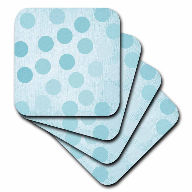 Family Life Begins Turquoise 4 x 4 Absorbent Ceramic Round Coasters Pack of 4 Family Life Begins Turquoise 4 x 4 Absorbent Ceramic Round Coasters Pack of 4