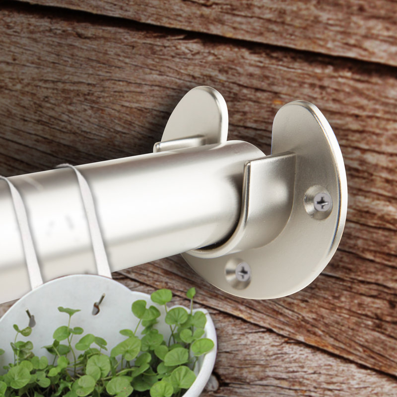 Orren Ellis Lang Rod Socket Open Close Curtain Rod Socket