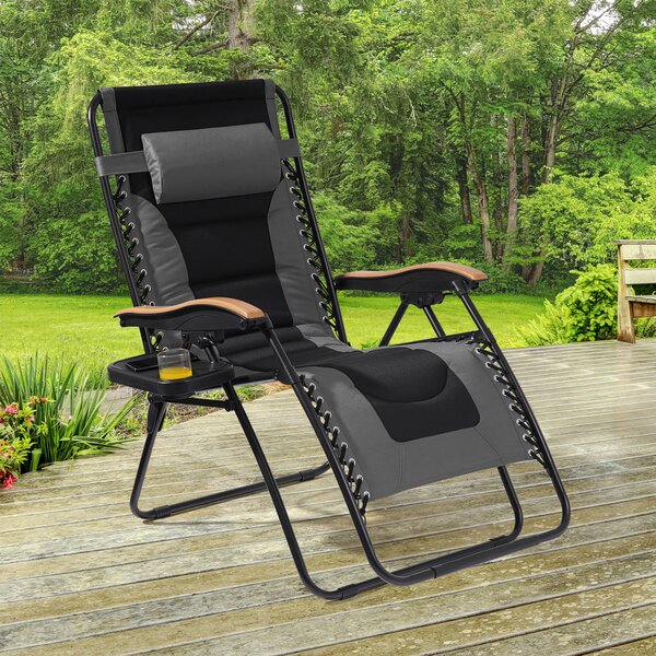 2Pcs Folding Reclining Sun Lounger Garden Beach Chairs Towel Relaxing Outdoor CR 