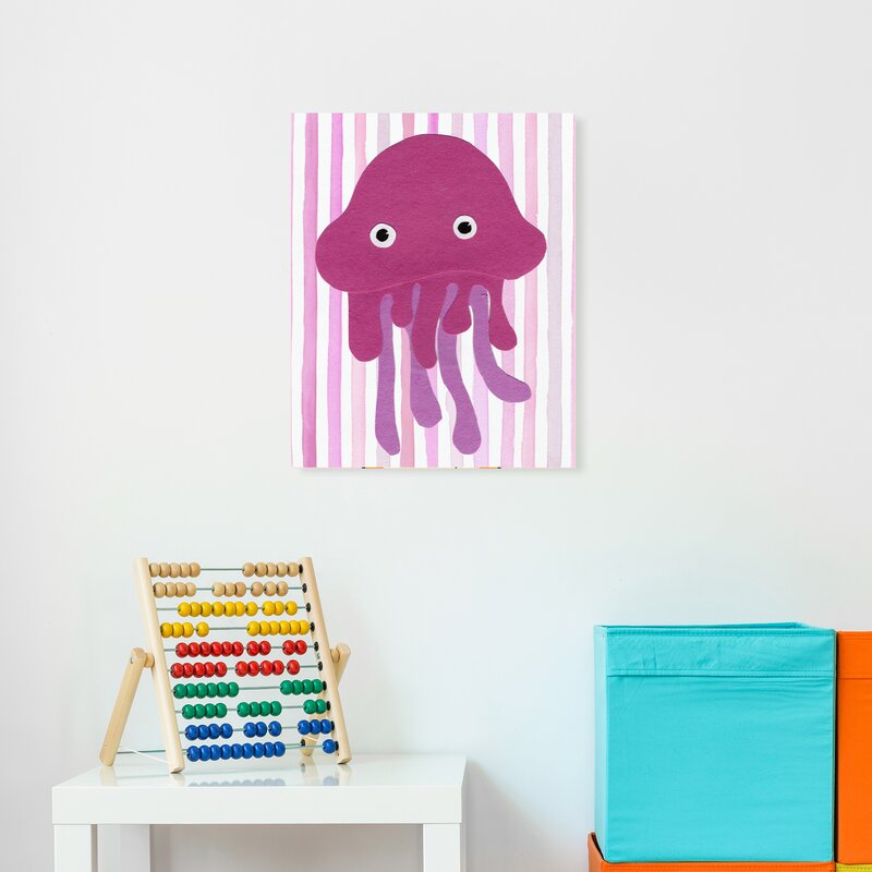 Isabelle Max High Littleton J For Jellyfish Canvas Art Wayfair