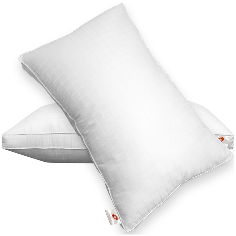 Swiss Comforts Cotton Pillow & Reviews | Wayfair
