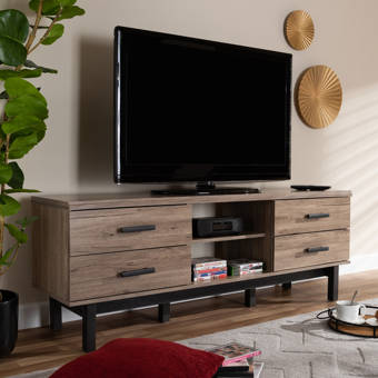Foundry Select Higgin Solid Wood Tv Stand For Tvs Up To 50 Wayfair