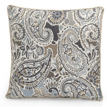paisley throw pillows