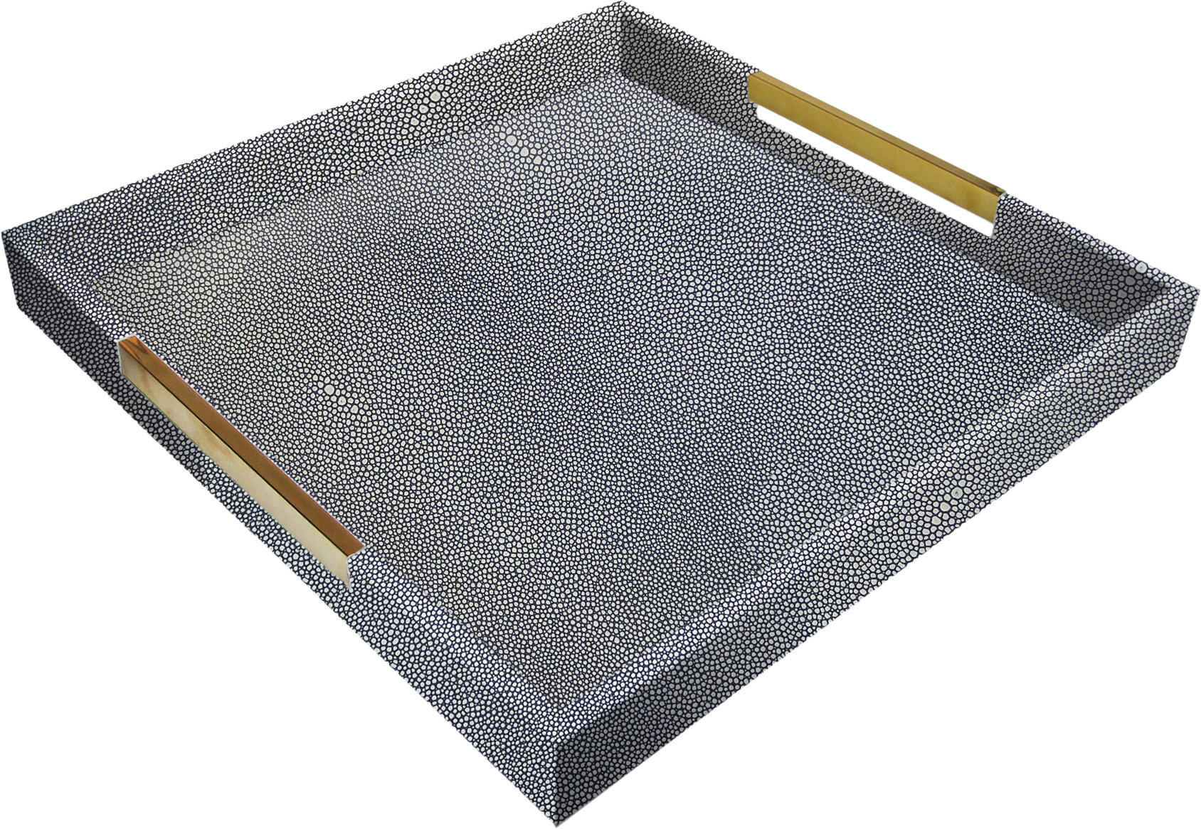 grey coffee table tray