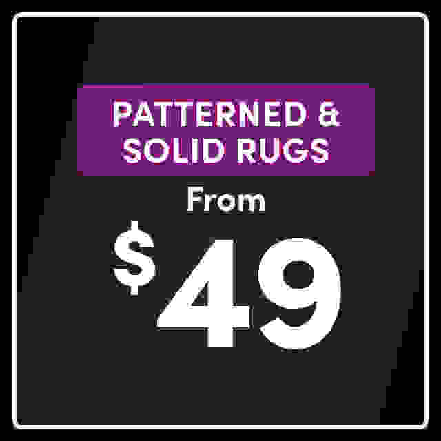 Patterned & Solid Rugs
