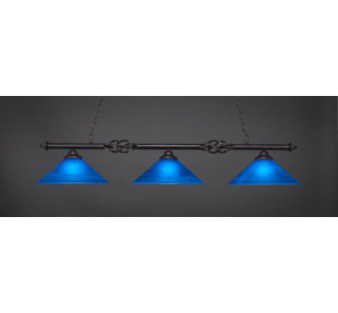 Go to store & view more images Astoria Grand Pierro 3-Light Billiard Island Pendant