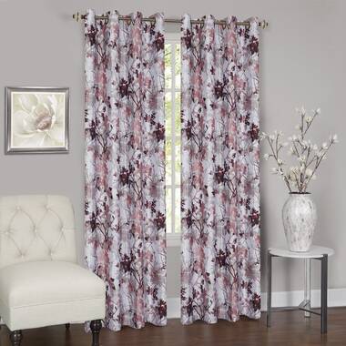 Ambesonne Africa Curtains Orange Black Panorama of Safari Animals Gulls Reflections in Background at Sunset Scenery 108 X 90 Living Room Bedroom Window Drapes 2 Panel Set