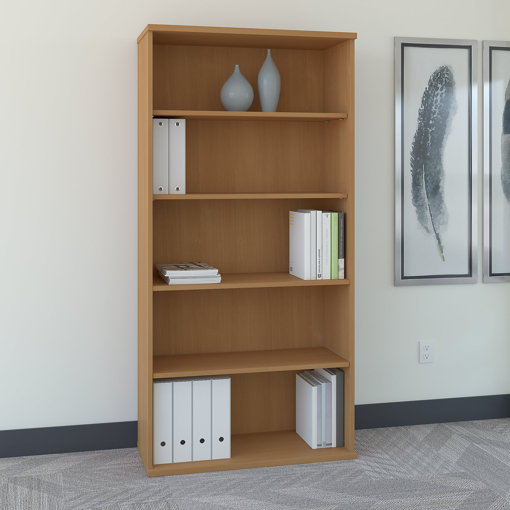 Bush Business Furniture Series C Standard Bookcase Reviews Wayfair