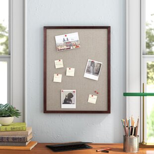 600mm x 400mm Wooden Framed Cork Board with Pins For Massage Notice Board 