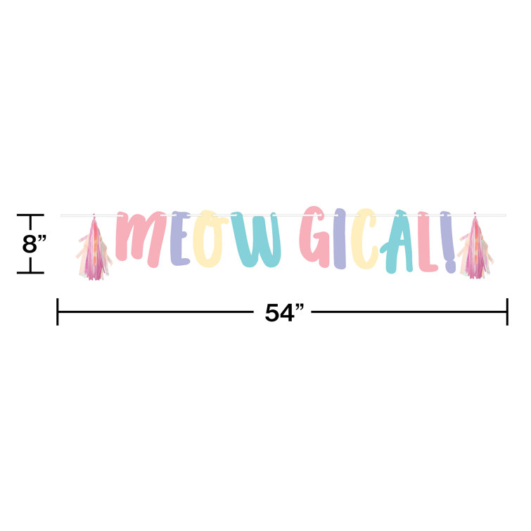 Caticorn Party Decorations Kit Caticorn Party Decorations Kit