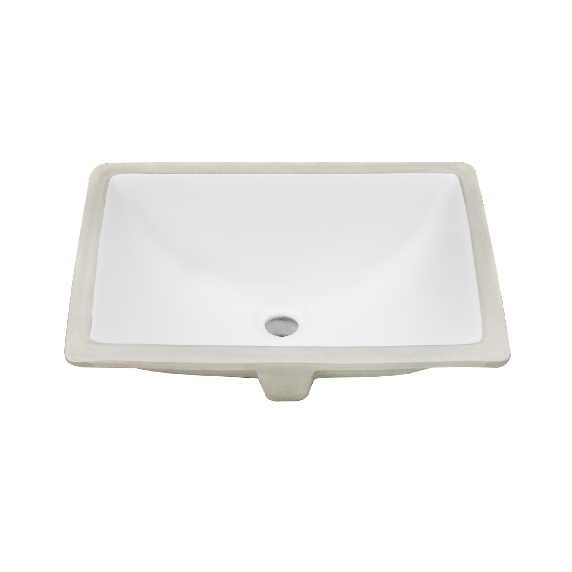 Ticor Sinks Belfast Series Ceramic Rectangular Undermount Bathroom Sink with Overflow Wayfair