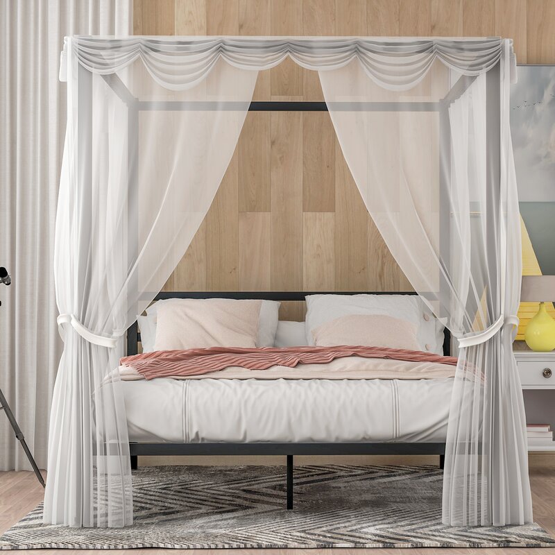 Featured image of post Black Canopy Bed Aesthetic : Free shipping on orders over $49.