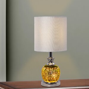 Manya Metal and Glass 18.5″ Table Lamp