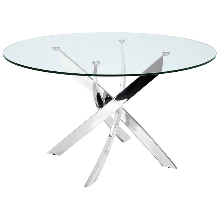 Casabianca Furniture Galaxy Pedestal Dining Table & Reviews - Wayfair ...