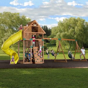 Excursion Cedar All Cedar Swing Set