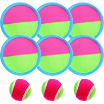 Outdoor Sprots Sticky Toy Ball Dazzling Toys Catch Ball Game Set Toss and Catch 