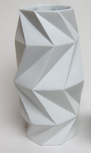 Porcelain Twisty Vase