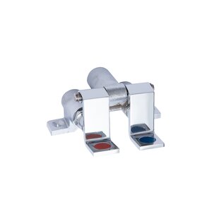 Foot Pedal Valve Floor Mount in Polished Chrome  Ecast lead free