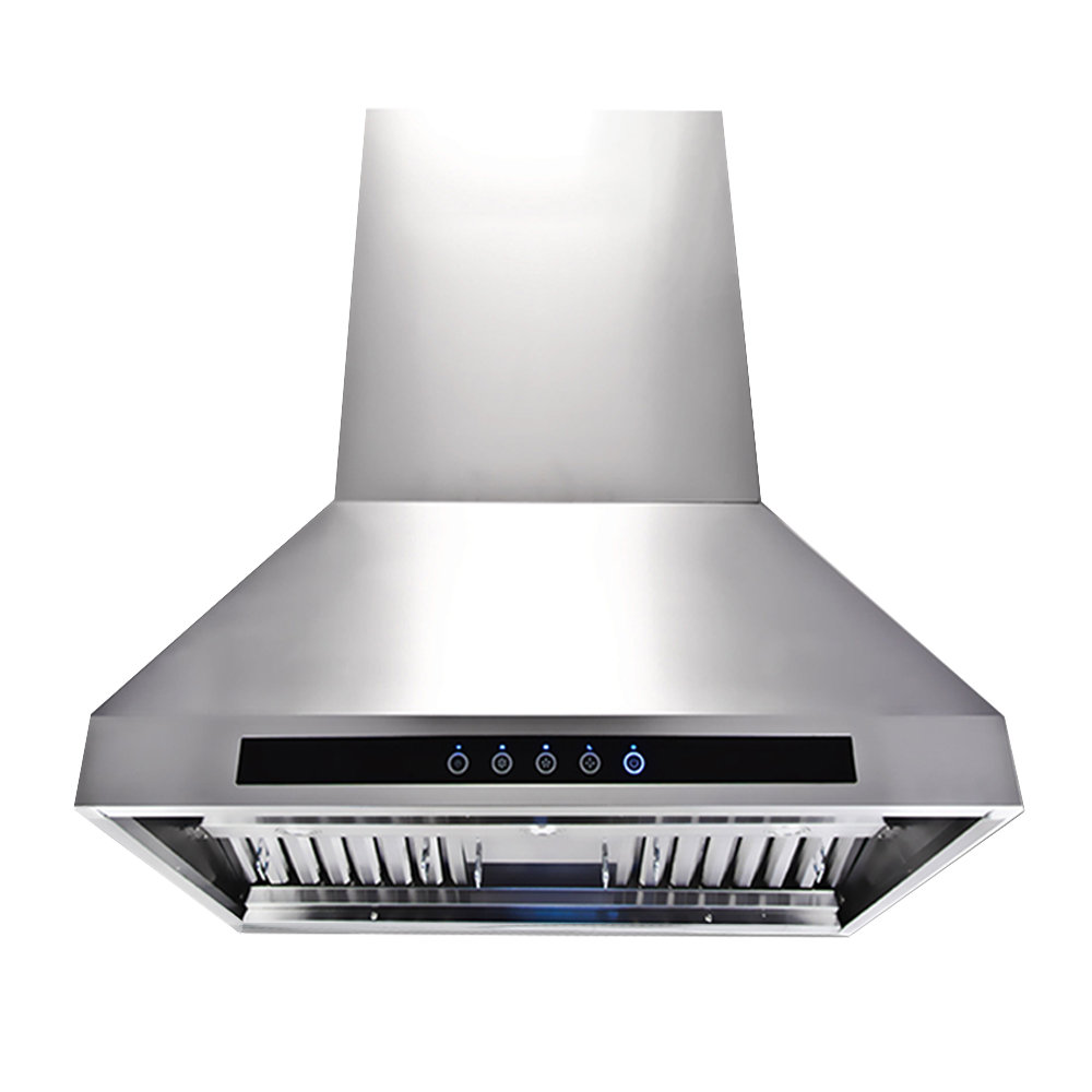 Proline Range Hoods 42 Inches 1200 Cubic Feet Per Minute CFM Ducted