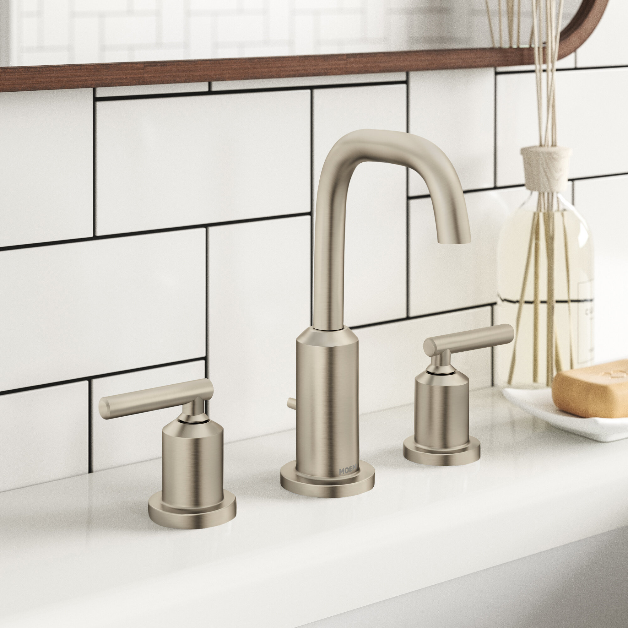 Brushed Nickel Sink Faucets You Ll Love In 2021 Wayfair