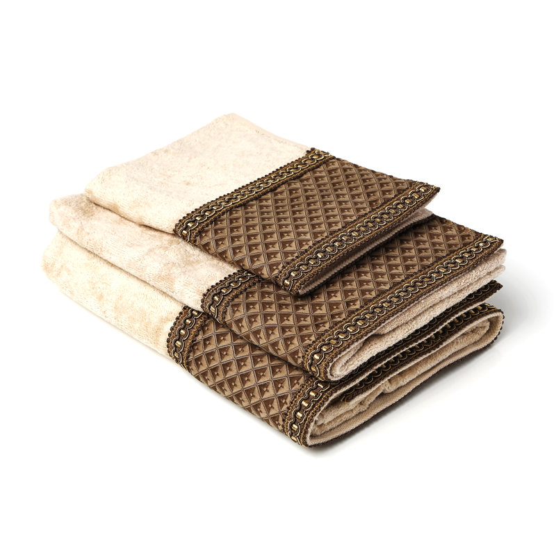 Sherry Kline Amore Decorative 3 Piece Towel Set Reviews Wayfair