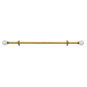 Aldford Decorative Single Curtain Rod