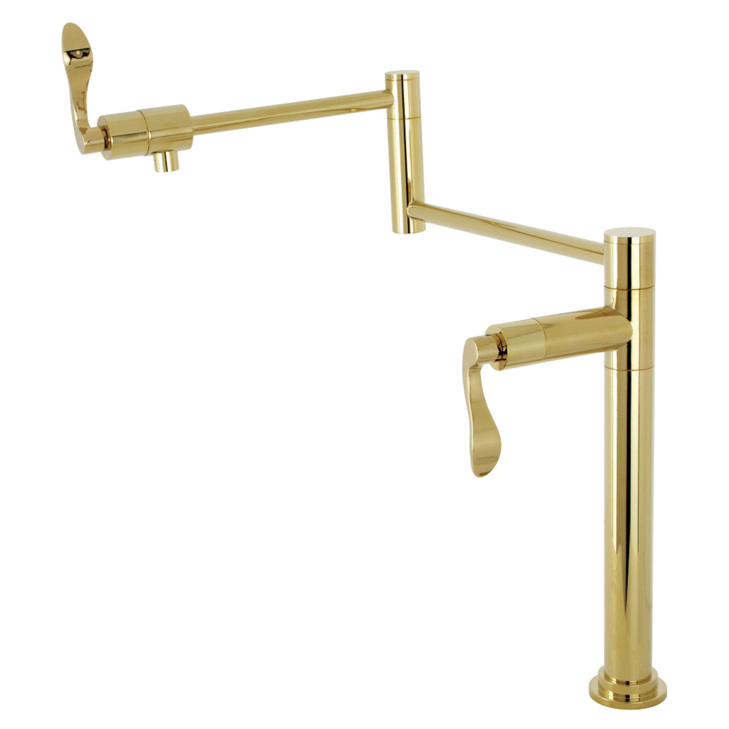 Kingston Brass Nuwave Deck Mount Pot Filler Wayfair
