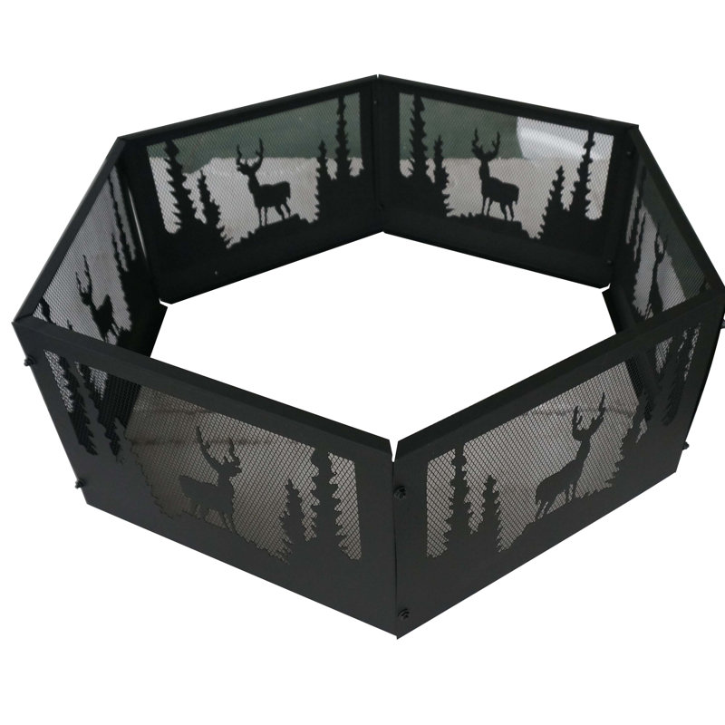Wildlife Steel Wood Burning Fire Ring