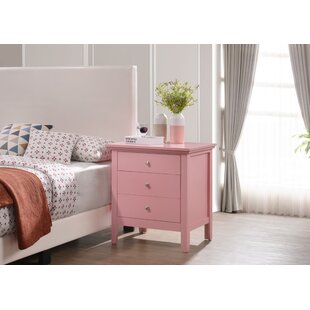 Light Pink Nightstand Wayfair