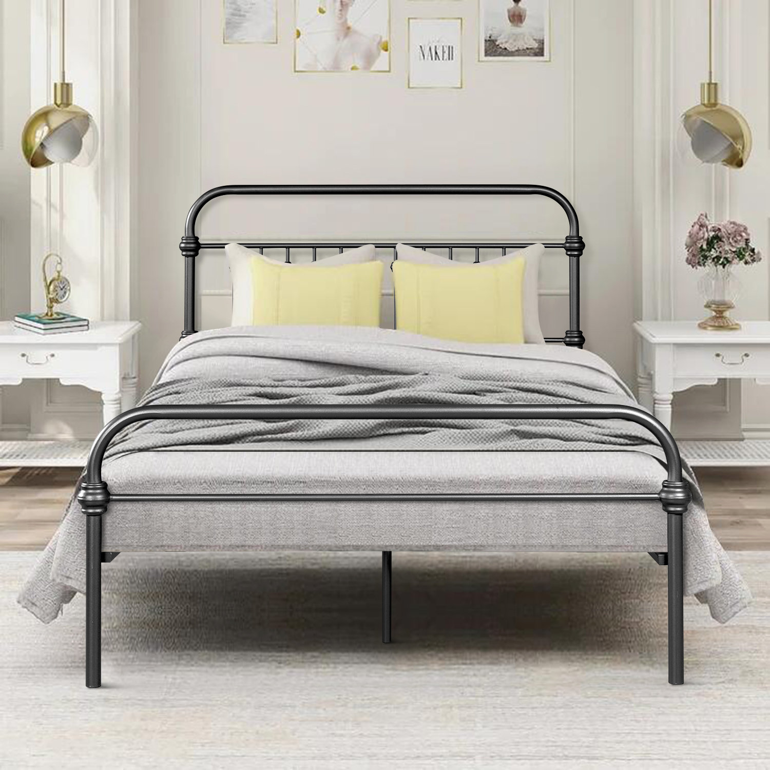Sand & Stable Baby & Kids Marina Metal Bed & Reviews | Wayfair