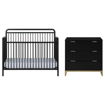 Lolly 3 In 1 Convertible 2 Piece Standard Crib Nursery Furniture Set Reviews