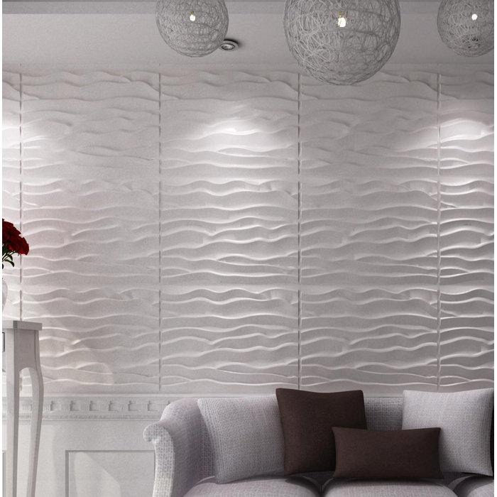 Wrought Studio Andrada 19 7 L X 19 7 W 3d Embossed Wallpaper